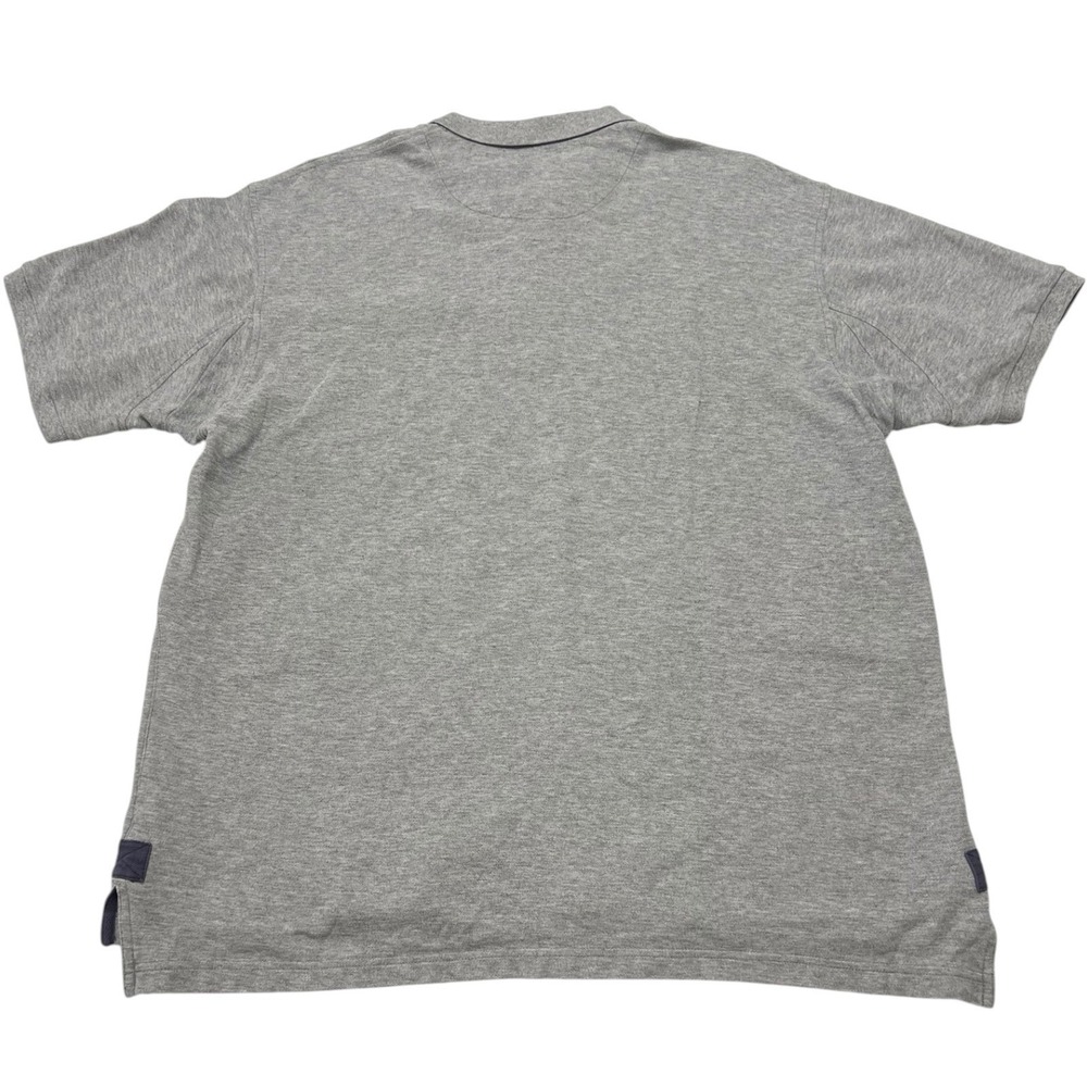 Orvis Polo Shirt Mens XL T Gray 100% Cotton Short Sleeve Fisherman Outdoor Peru - Picture 2 of 11